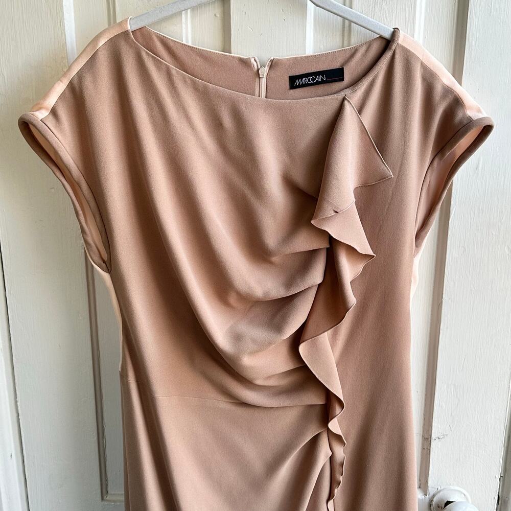 Marc Cain Flutter Detail Dress - image 3